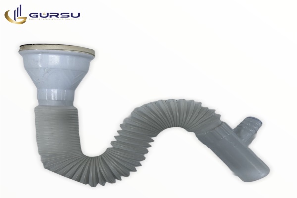 KÖRÜKLÜ LAVABO SİFONU ÇAMAŞIR MAKİNESİ ÇIKIŞLI